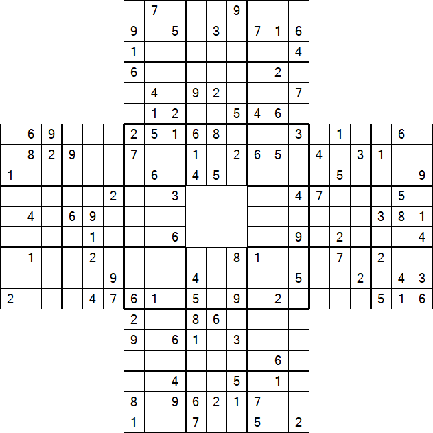 Sohei Sudoku - Difficile