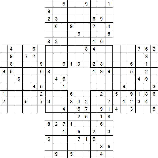 Sohei Sudoku - Difficile