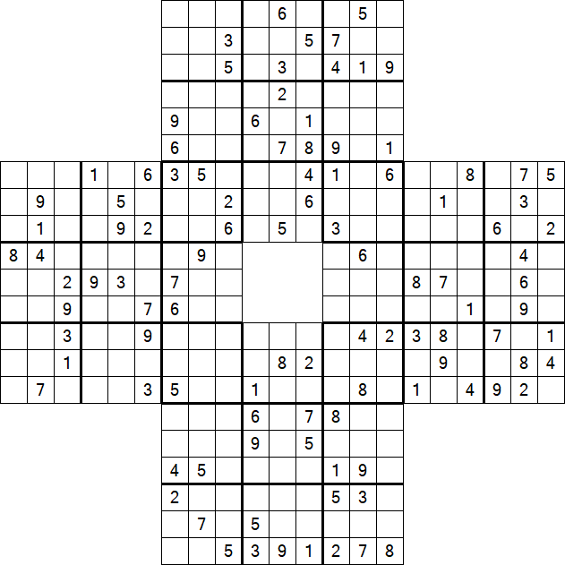 Sohei Sudoku - Difficile