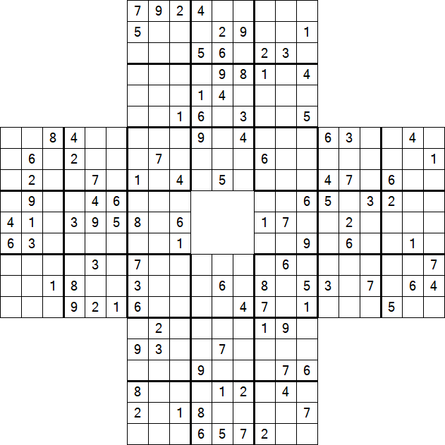 Sohei Sudoku - Difficile