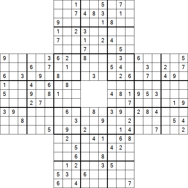 Sohei Sudoku - Difficile