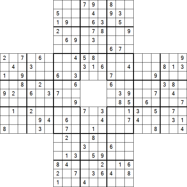 Sohei Sudoku - Difficile