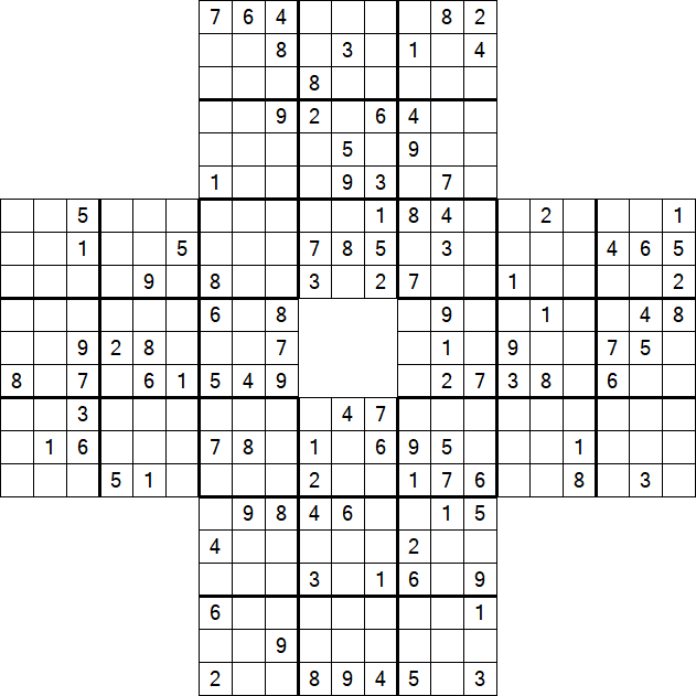 Sohei Sudoku - Difficile