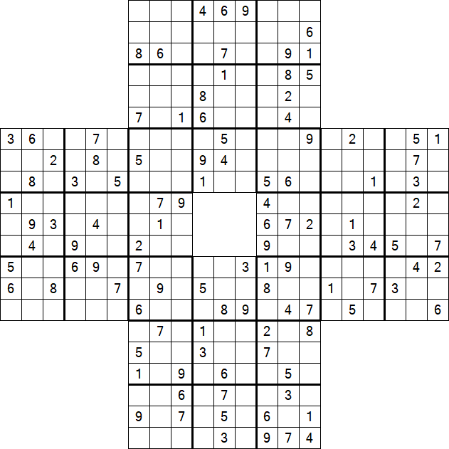 Sohei Sudoku - Difficile