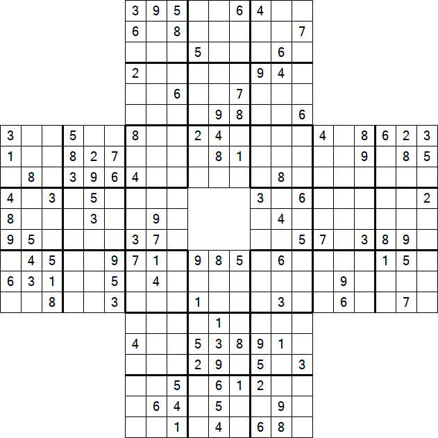 Sohei Sudoku - Difficile