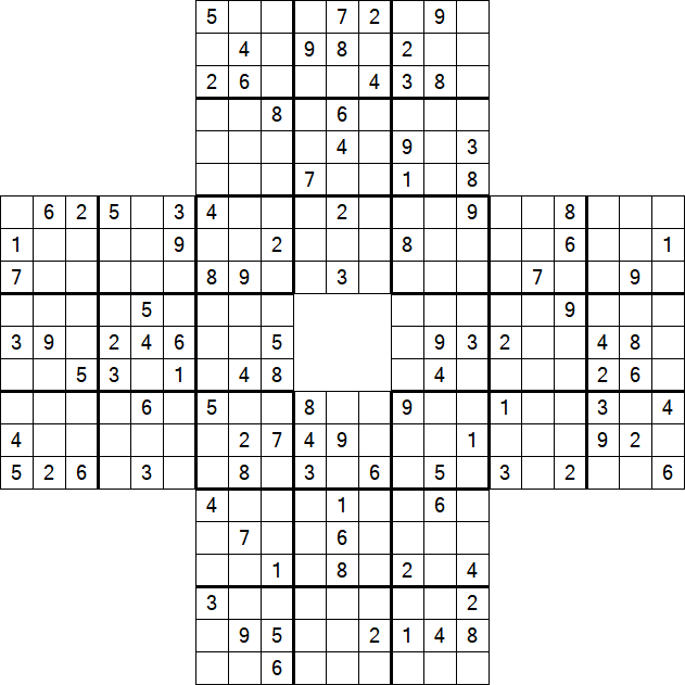 Sohei Sudoku - Difficile