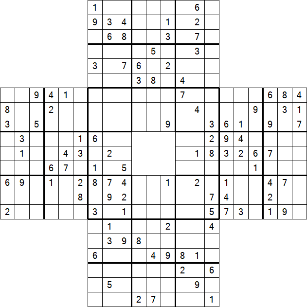 Sohei Sudoku - Difficile