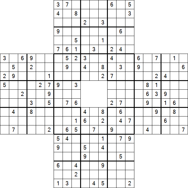 Sohei Sudoku - Difficile