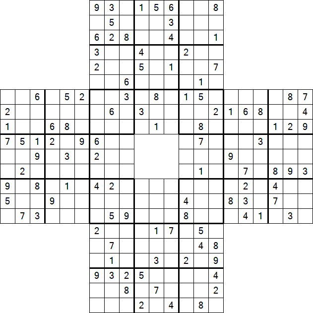 Sohei Sudoku - Difficile