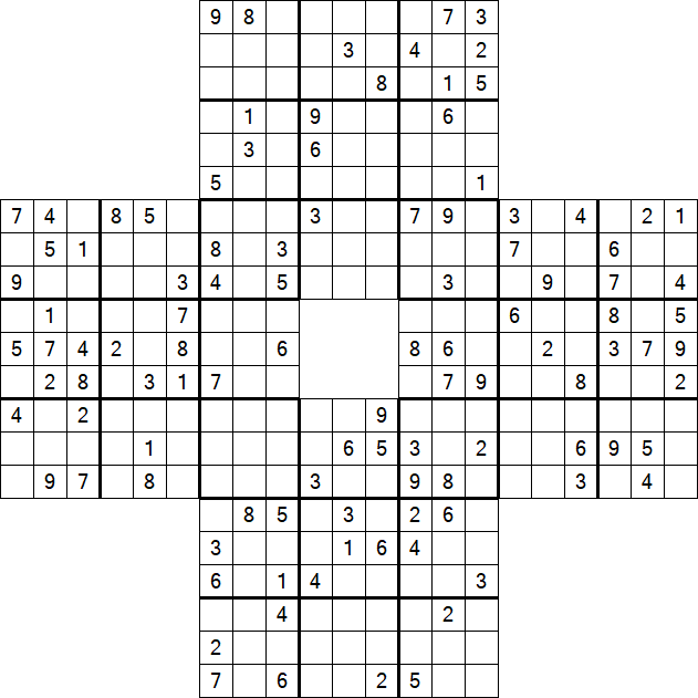 Sohei Sudoku - Difficile