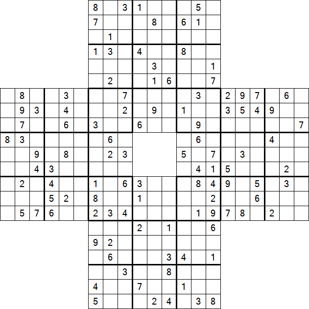 Sohei Sudoku - Difficile