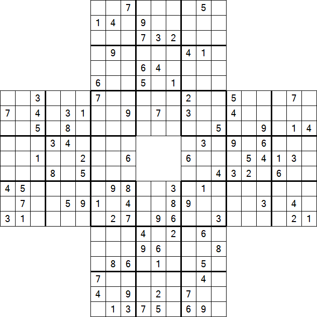 Sohei Sudoku - Difficile