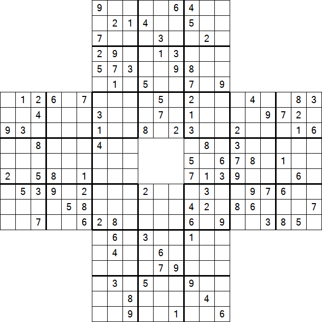 Sohei Sudoku - Difficile