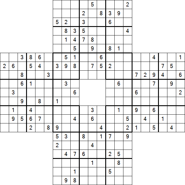 Sohei Sudoku - Difficile