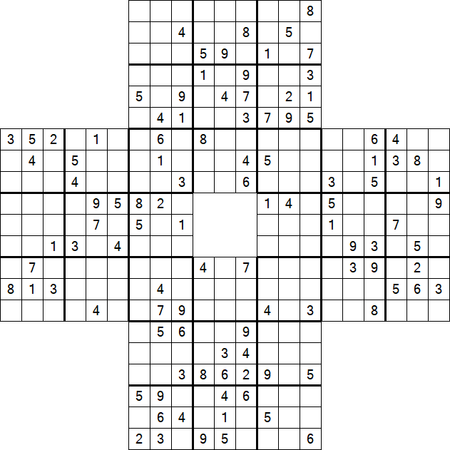 Sohei Sudoku - Difficile