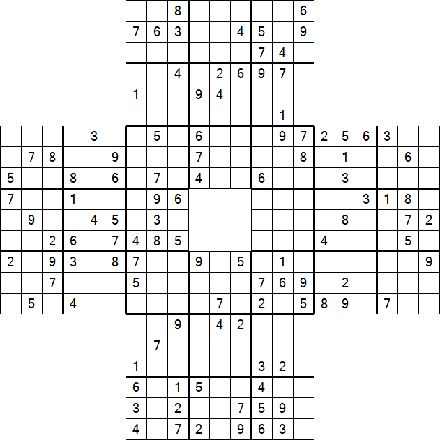 Sohei Sudoku - Difficile