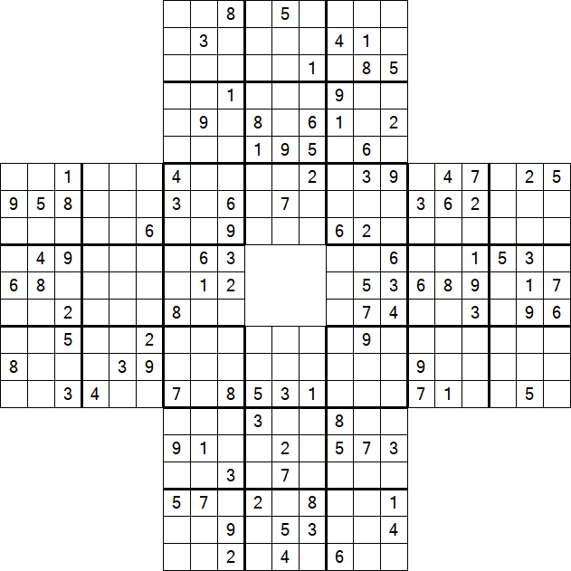 Sohei Sudoku - Difficile