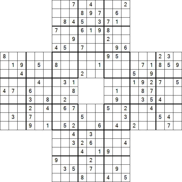 Sohei Sudoku - Difficile