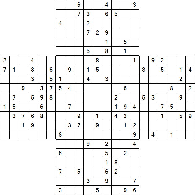 Sohei Sudoku - Difficile