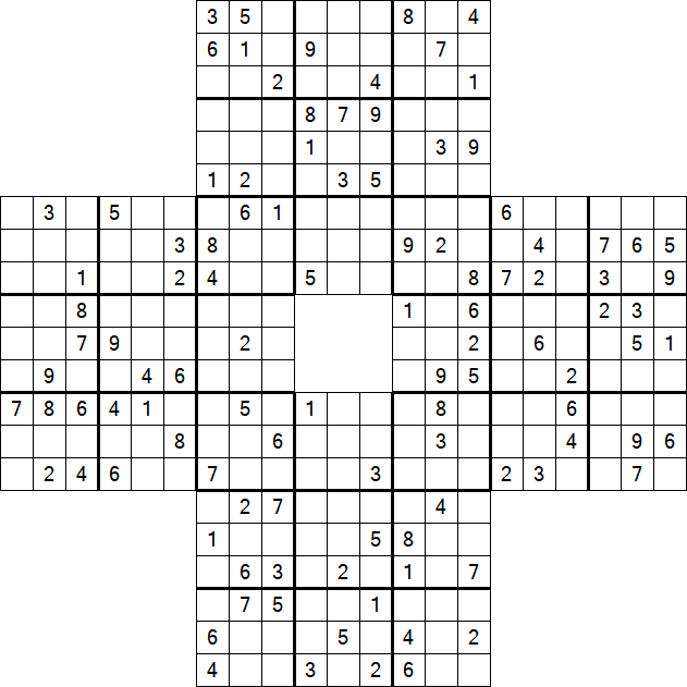 Sohei Sudoku - Difficile