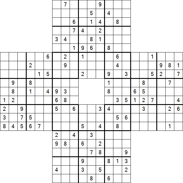 Sohei Sudoku - Difficile