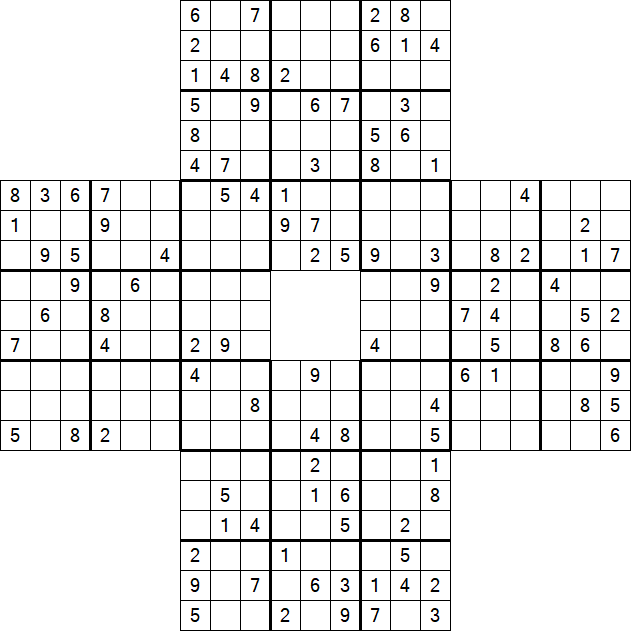 Sohei Sudoku - Difficile