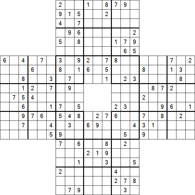 Sohei Sudoku - Difficile