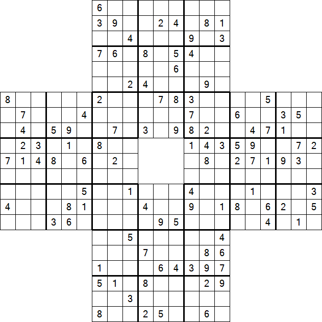 Sohei Sudoku - Difficile