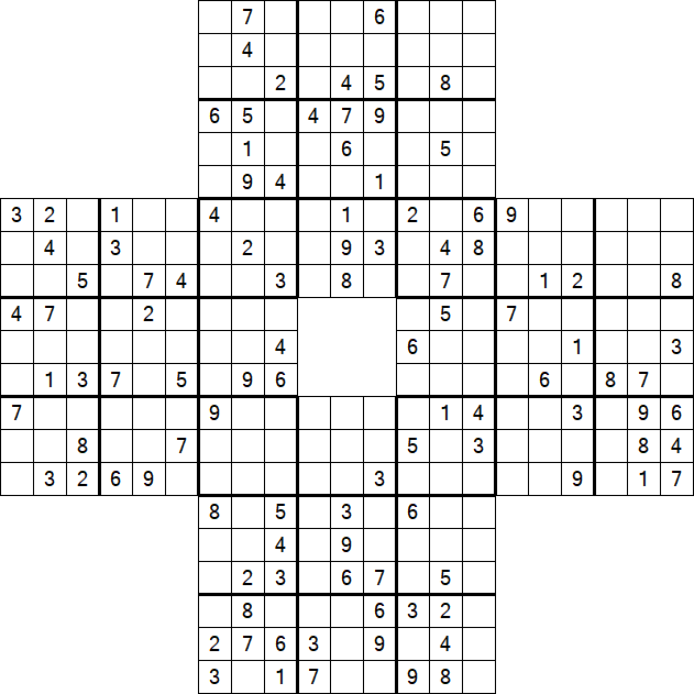 Sohei Sudoku - Difficile