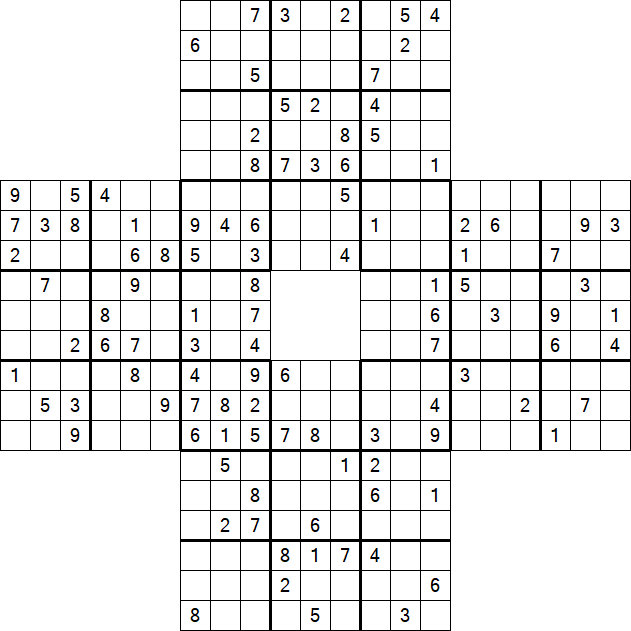 Sohei Sudoku - Difficile