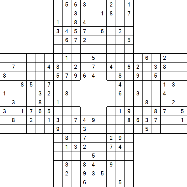 Sohei Sudoku - Difficile