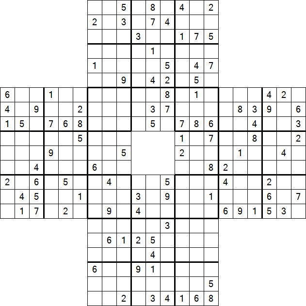 Sohei Sudoku - Difficile