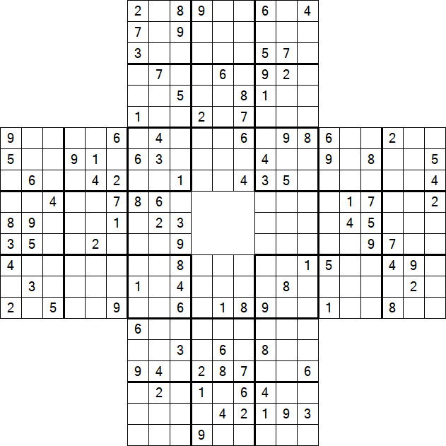 Sohei Sudoku - Difficile