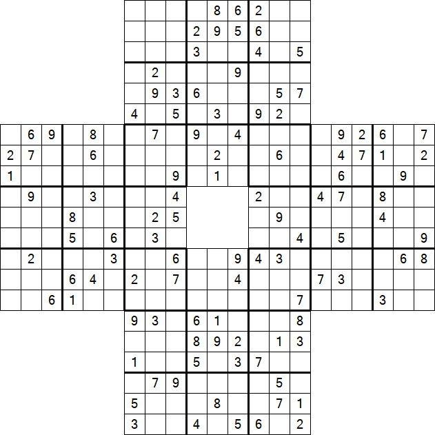 Sohei Sudoku - Difficile