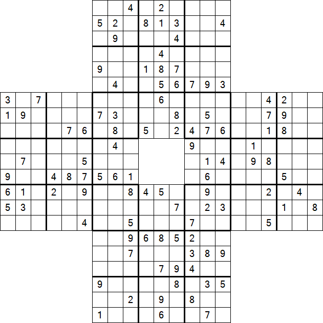 Sohei Sudoku - Difficile