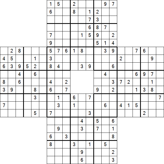 Sohei Sudoku - Difficile