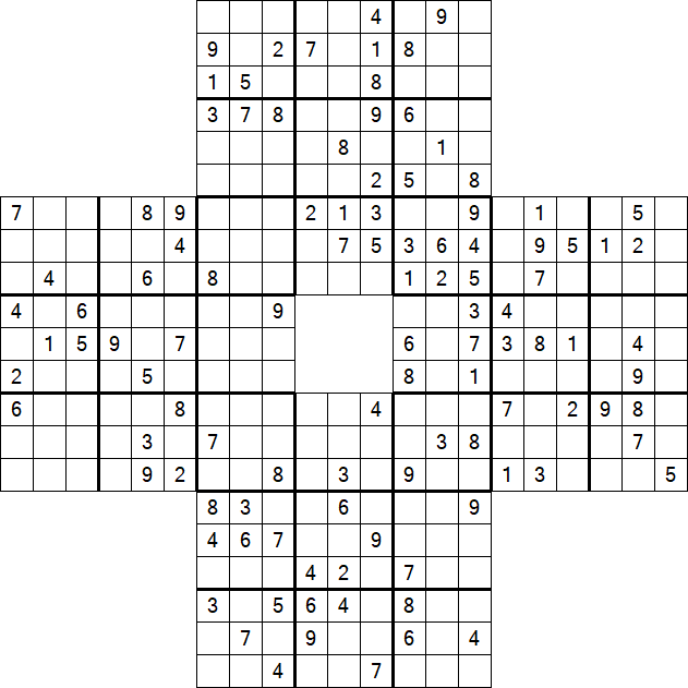 Sohei Sudoku - Difficile