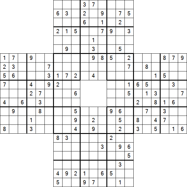 Sohei Sudoku - Schwierig