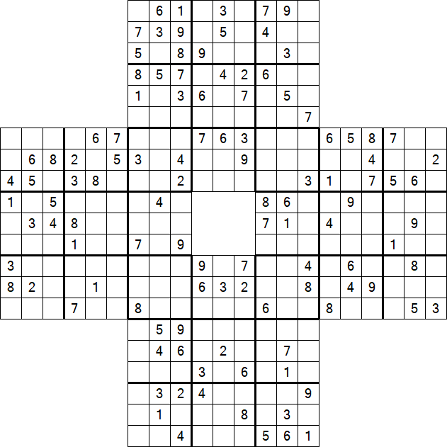 Sohei Sudoku - Schwierig