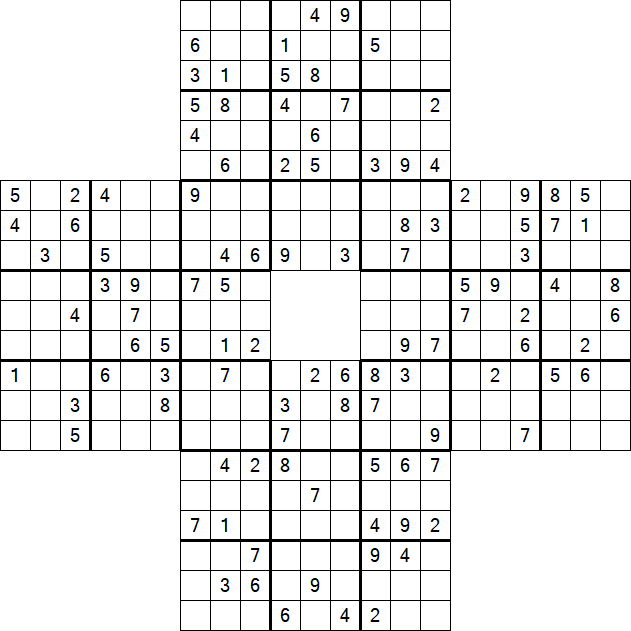 Sohei Sudoku - Schwierig