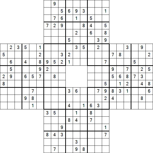 Sohei Sudoku - Difficile