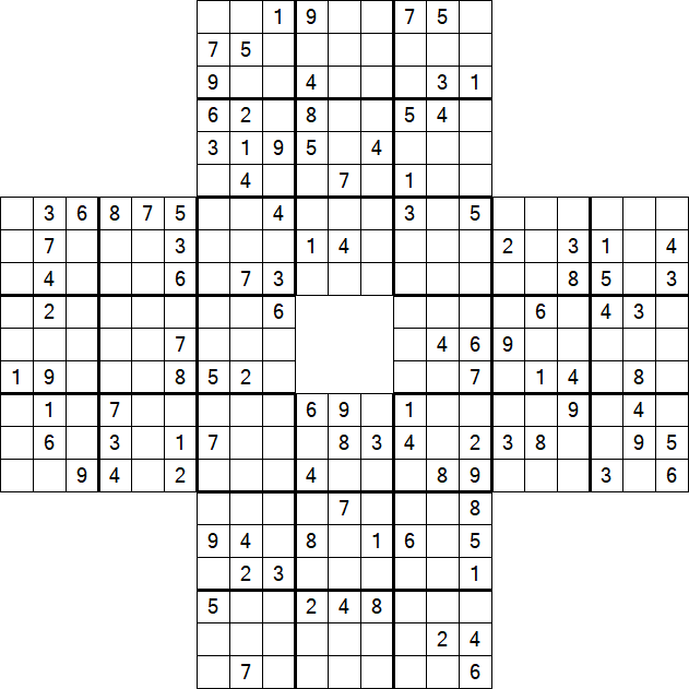 Sohei Sudoku - Schwierig