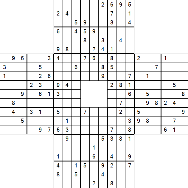 Sohei Sudoku - Schwierig