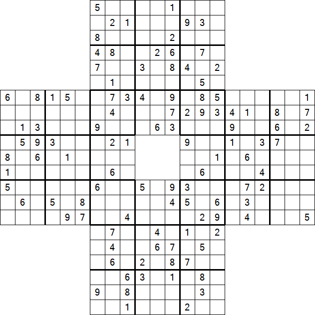 Sohei Sudoku - Schwierig