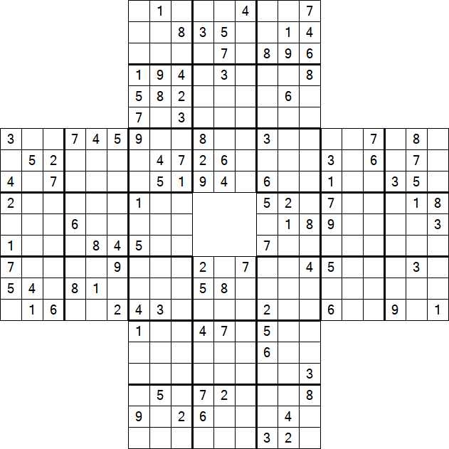 Sohei Sudoku - Schwierig