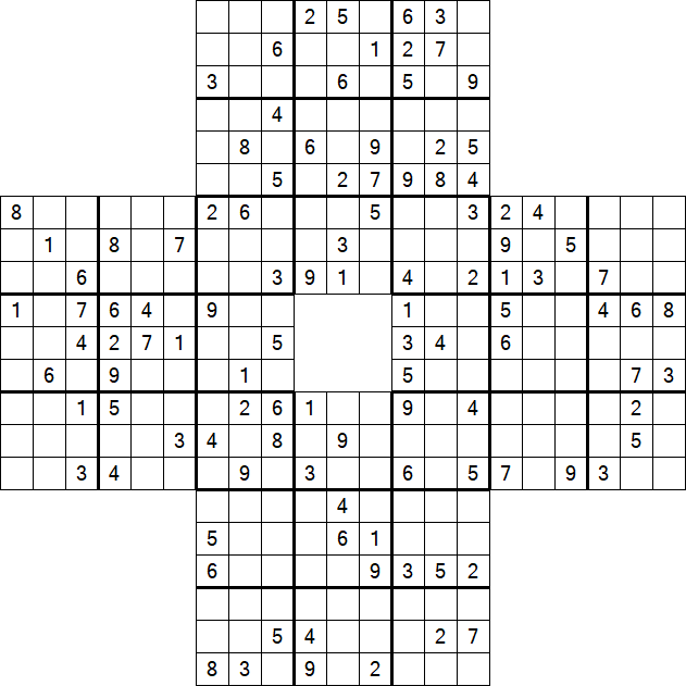 Sohei Sudoku - Difficile