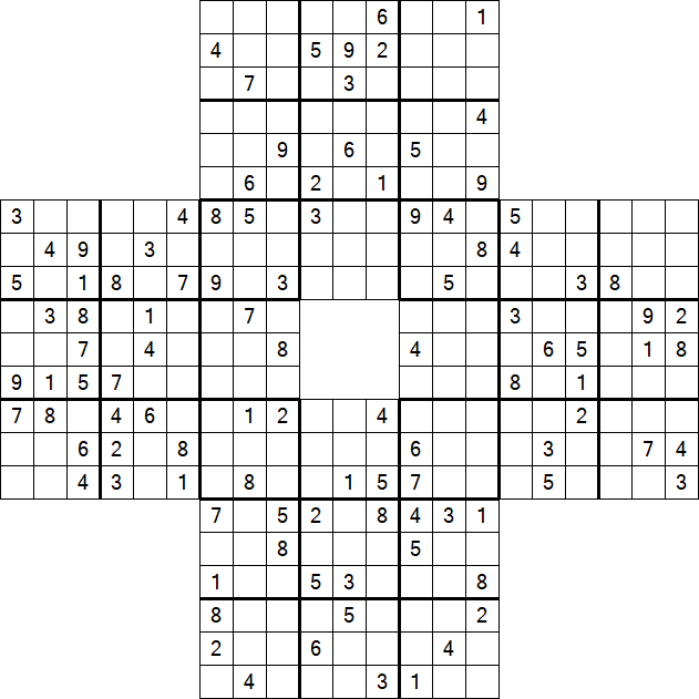 Sohei Sudoku - Difficile