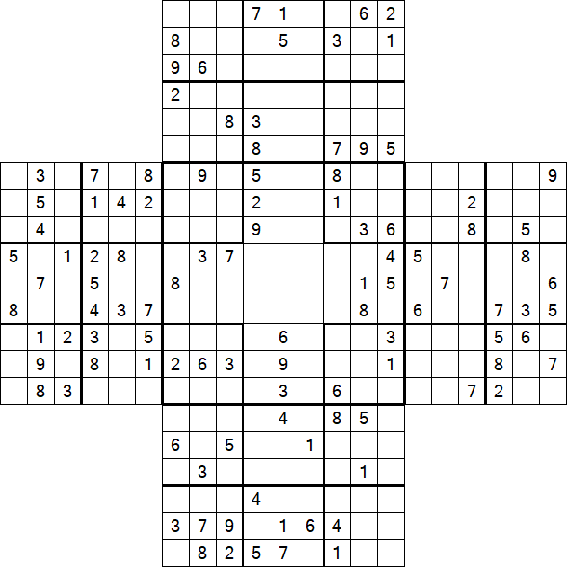 Sohei Sudoku - Difficile