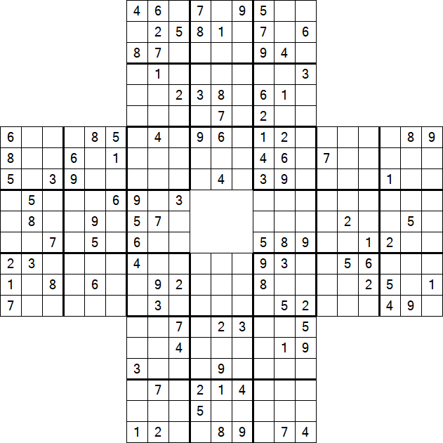 Sohei Sudoku - Difficile