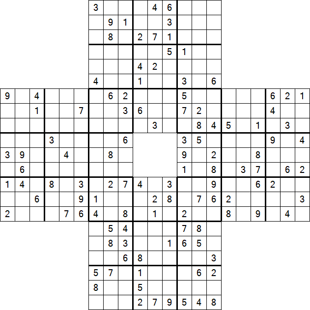 Sohei Sudoku - Difficile